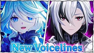 Furina is VERY Scared of Arlecchino | Talks about Neuvillette, Navia... | Genshin Impact voice lines
