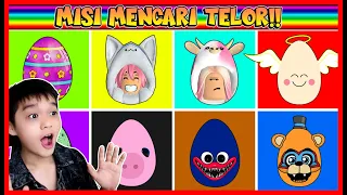 CHALLENGE !! ATUN & MOMON BERHASIL MENGUMPULKAN SEMUA TELOR !! Feat @sapipurba Roblox Indonesia