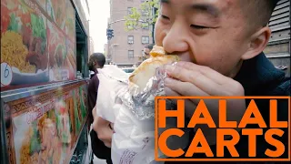 HALAL FOOD CART IN NYC (WE EAT THE WHOLE MENU) - Fung Bros Food