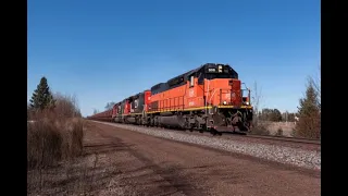 CN Missabe Subdivision Action - Ore Train Chasing and More!