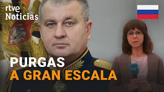 RUSIA: DETIENE a un ALTO CARGO del EJÉRCITO acusado de CORRUPCIÓN | RTVE Noticias