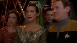 Lieutenant Commander Worf Meet  Lieutenant Commander Jadzia Dax