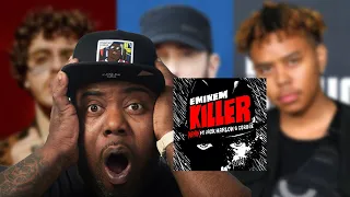 Eminem - Killer Remix Official Audio ft. Jack Harlow, Cordae Reaction