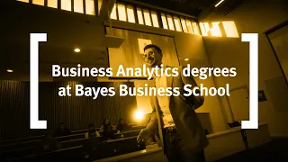 Business Analytics degrees at Bayes Business School