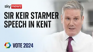 Labour leader Sir Keir Starmer speech following election date announcement