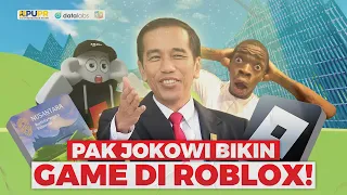 PAK JOKOWI BIKIN GAME ROBLOX?? VIRALL DAN RAME BANGET YANG MAININ!! GAME ROBLOX INDONESIA PUPR