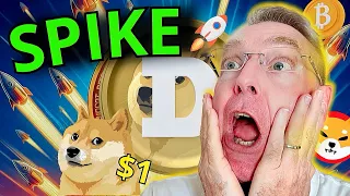 DOGECOIN NEWS TODAY ( HUGE SPIKE COMING)