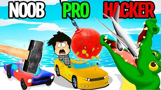 LES MEILLEURES DESTRUCTIONS DE VOITURES dans CRASH MASTER 3D!? (TOUS LES NIVEAUX!)