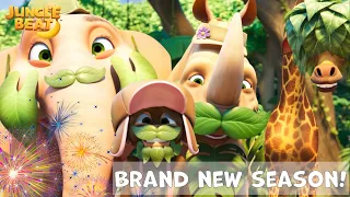 NEVER SEEN BEFORE | Costume Party | Jungle Beat Season 8 | Kids Animation 2022