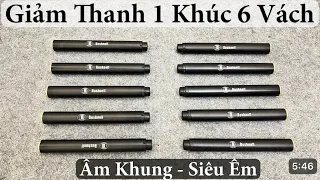 GIẢM THANH BUSHNELL 6 VÁCH PHI NGOÀI 32MM CỰC ÊM CHO AE CHẾ CHÁO GIÁ RẺ / GIẢM THANH 6 VÁCH GIÁ RẺ