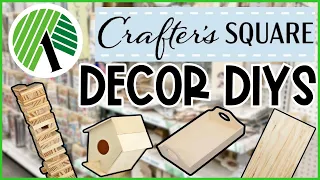 😃 Dollar Tree Crafter's Square Decor Ideas that will SAVE YOU MONEY!  Quick & Easy Projects