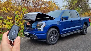 Ford F-150 Lightning 580 hp 1050 Nm TEST POV Drive & Walkaround [4k]