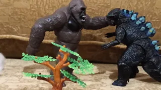 Godzilla vs Kong (battle in Hollow Earth)part1