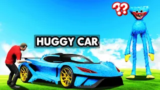 Stealing HUGGY WUGGY CARS In GTA 5 (Scary)