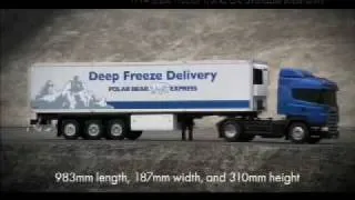 3-AXLE REEFER SEMI-TRAILER RC トレーラートラック用 3軸リーファー・セミトレーラー