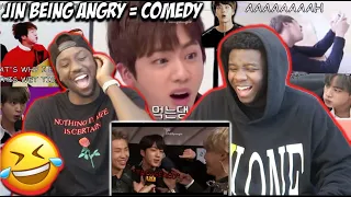 Jin scolding BTS members | ANGRY MOMENTS (REACTION)