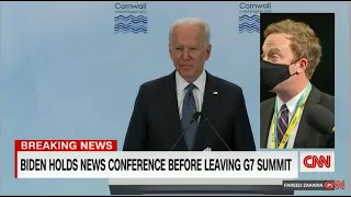 Joe Biden explains how he'll handle Putin meeting
