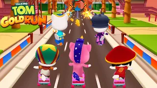 Tom Gold Run 2021 - Unicorn Angela vs Lucky Angela vs Genie Angela vs Witch Angela vs Skater Angela