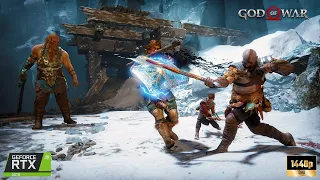 God of War - Magni & Modi Boss Fight | Gameplay PC | 1440p 60FPS Ultra Settings