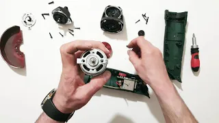 PARKSIDE Angle Grinder DC Motor Replacement from PWSA 20 Li-B3 (speedmaster RS897 to 895 DC Motor)