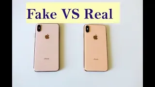 How to spot Fake iPhone XS Max -- Fake VS Real iPhone XS Max