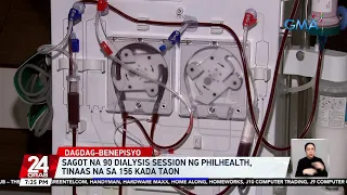 Sagot na 90 dialysis session ng PhilHealth, tinaas na sa 156 kada taon | 24 Oras