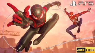 Marvel's Spider-Man Miles Morales PS5 Part 15 Main Story Finale! and Last Time Capsules 4K HDR 60FPS