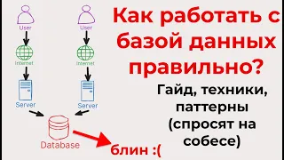 Как не испортить данные в бд? (основные техники, pessimistic, optimistic, concurrency control)