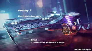 Destiny 2 : Unerledigte Geschäfte Quest 3 von 13 German/Deutsch 1080p