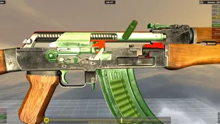 How Does The AK 47 Work 3D Animation Model YouTube 720p