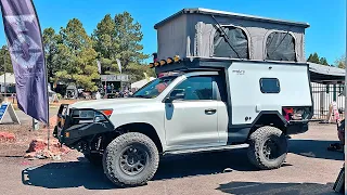 Land Cruiser CUT IN HALF to make FIRST EVER Toyota SUV Pop Up Truck Camper