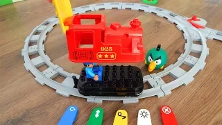Машинки игрушки Лего Поезда мультики Город машинок 283 серия - Круг. Мультики для детей про Машинки