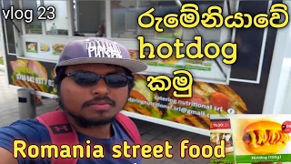 Romania street food hotdog 🌭 vlog 23