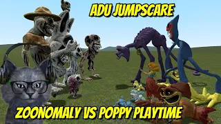 ADU JUMPSCARE ZOONOMALY DENGAN POPPY PLAYTIME - Garry's Mod Indonesia