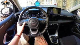 2022 Toyota Yaris hybrid 116hp | POV Test Drive