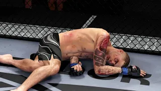 Charles Oliveira Knocks Out Dustin Poirier!!(UFC 4 Online)