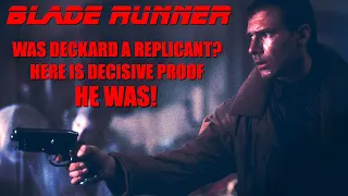 Blade Runner Analysis | Deckard WAS a Replicant!