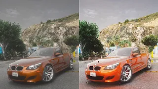 GTA 6 Level Graphics? DubstepZz ReShade Side by Side Comparison! QuantV 3.0 Graphics Mod RTX 3090 PC