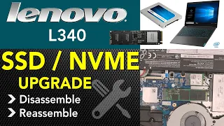 Lenovo Gaming L340 SSD Nvme Upgrade, Boost speed!!