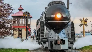 [4K/60fps] A Day on the Strasburg Railroad with N&W 475 and The Queen of Steam, N&W 611!