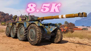 Panhard EBR 105  8.5K Damage 7 Kills ( 1v6 Kolobanov )  World of Tanks Replays