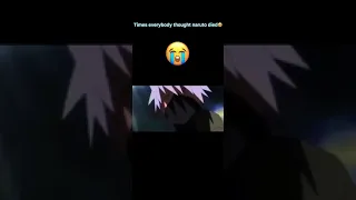 Naruto almost died 🥺