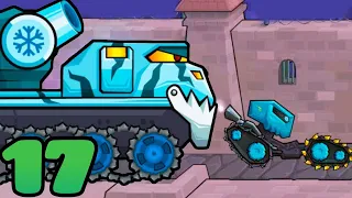 Car Eats Car 3 🌟 - passage of the North Pole. Boss - Iceberg. FINAL [GAMEPLAY] (Predatory Machines)