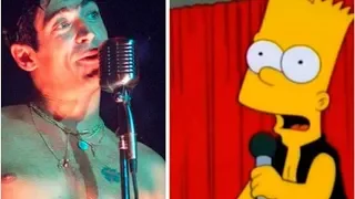 Hizo un video con una canción de Rodrigo interpretada por Bart Simpson y no paró de girar