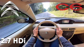 2006 Citroën C6 2.7 HDi (204 HP) POV Test Drive