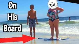 CRAZY LADY STEALS BOARD?? Be A Good Person :) | JOOGSQUAD PPJT