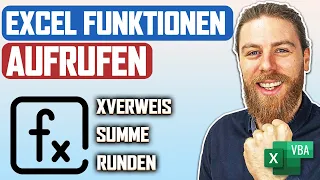 Excel Funktion mit VBA aufrufen (XVERWEIS, SVERWEIS, SUMME, …) | Excel VBA