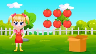 🥕 Let's Count The Vegetables - Educational Video for Children 🥕