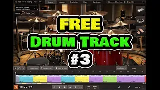 Free Drum Track #3 Easy Grooving 69 BPM
