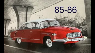 Tatra 603, díl 85 - 86